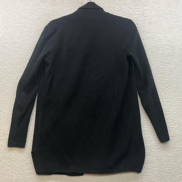 J Crew Factory Sweater Womens XXS Black Chelsea Blazer Open Front Cardigan - Picture 2 of 11
